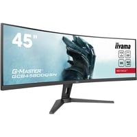 iiyama G-MASTER RED EAGLE CURVED Monitor PC 113 cm (44.5") 5120 x 1440 Pixel Dual QHD LED Nero, Monitor di gioco Nero (opaco), 113 cm (44.5"), 5120 x 1440 Pixel, Dual QHD, LED, 0,8 ms, Nero