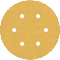 Bosch 2 608 900 818 fornitura per utensili rotanti per molatura/levigatura Legno Carta abrasiva, Foglio abrasivo Carta abrasiva, Legno, Bosch, Marrone, Rotondo, 15 cm