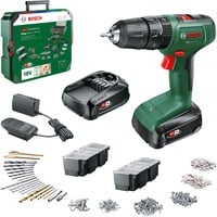 Bosch Trapano avvitatore a percussione a batteria EasyImpact 18V-40 + SystemBox verde/Nero