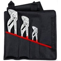 KNIPEX Set di chiavi a pinza, 3 pezzi, Set pinze rosso