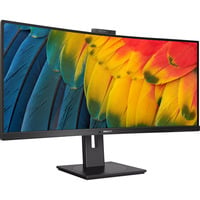 Philips Serie 5000 34B1U5600CH/00 Monitor PC 86,4 cm (34") 3440 x 1440 Pixel Wide Quad HD LCD Nero, Monitor LED Nero, 86,4 cm (34"), 3440 x 1440 Pixel, Wide Quad HD, LCD, 4 ms, Nero