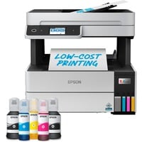 Epson EcoTank ET-5150, Stampante multifunzione grigio/Nero, Ad inchiostro, Stampa a colori, 4800 x 1200 DPI, A4, Stampa diretta, Nero, Bianco