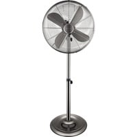 Steba VT S6 Acciaio inossidabile, Ventilatore canna di fucile, Ventilatore domestico con pale, Acciaio inossidabile, Pavimento, Metallo, 56 dB, 4,3 m
