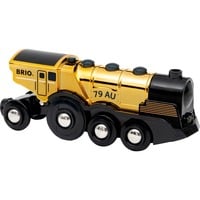 BRIO Goldene Batterielok mit Licht und Sound,  veicolo da gioco Goldene Batterielok mit Licht und Sound, 0,3 anno/i