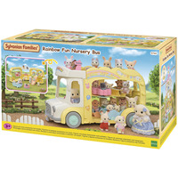 EPOCH Sylvanian Families - Autobus dell'asilo avventura Arcobaleno, Giochi di costruzione 