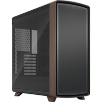 Fractal Design Summit Black TG Light Tint, Chassis Tower Nero/legno