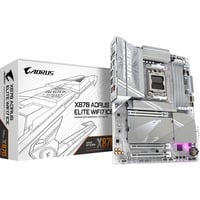 GIGABYTE X870 AORUS ELITE WIFI7 ICE Scheda Madre - Supporta CPU AMD Ryzen 9000, 16+2+2 fasi VRM digitale, fino a 8200MHz DDR5 (OC), 3xPCIe 5.0 + 1xPCIe 4.0, Wi-Fi 7, LAN 2.5GbE, USB 4 argento, 16+2+2 fasi VRM digitale, fino a 8200MHz DDR5 (OC), 3xPCIe 5.0 + 1xPCIe 4.0, Wi-Fi 7, LAN 2.5GbE, USB 4, AMD, Socket AM5, AMD Ryzen 7000 Series, AMD Ryzen 8000 Series, AMD Ryzen 9000 Series, Socket AM5, 256 GB, DDR5-SDRAM