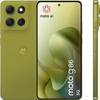 Motorola moto g86 5G 16,9 cm (6.67") Doppia SIM Android 15 USB tipo-C 8 GB 256 GB 5200 mAh Verde, Handy verde oliva, 16,9 cm (6.67"), 8 GB, 256 GB, 50 MP, Android 15, Verde