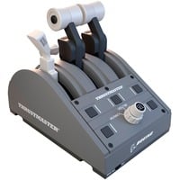 Thrustmaster TCA Quadrant Boeing Edition Grigio USB Joystick PC, Xbox, Xbox One X, Xbox Series S, Valvola a farfalla grigio, Joystick, PC, Xbox, Xbox One X, Xbox Series S, Cablato, USB, Grigio, Cavo