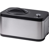 Unold 48826 Eismaschine & Joghurtbereiter EVA Gelatiera compressore 1,5 L 120 W Nero, Acciaio inox accaio/Nero, Gelatiera compressore, 1,5 L, 1 ciotole, Nero, Acciaio inox, LED, 1,2 m