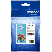 Brother Cartuccia d'inchiostro Valuepack LC-424VAL 