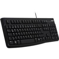 Logitech Keyboard K120 for Business tastiera USB QWERTZ Tedesco Nero Nero, Cablato, USB, QWERTZ, Nero