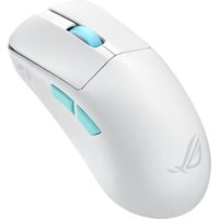 ASUS ROG Harpe Ace Aim Lab Edition mouse Gaming Ambidestro RF Wireless + Bluetooth + USB Type-C Opto-meccanico 36000 DPI, Mouse da gioco bianco, Ambidestro, Opto-meccanico, RF Wireless + Bluetooth + USB Type-C, 36000 DPI, Bianco