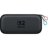 Nintendo 10015104 custodia per console portatile Custodia rigida Nero, Borsa Nero, Custodia rigida, Nintendo, Nero, Nintendo Switch 2, Cerniera, 142 mm