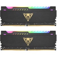 Patriot DIMM 32 GB DDR4-3200 (2x 16 GB) Kit Dual, Memoria Nero