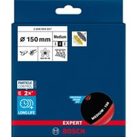 Bosch 2 608 900 007 fornitura per utensili rotanti per molatura/levigatura Platorello per disco abrasivo, Platorello per levigatrice Nero, Platorello per disco abrasivo, Bosch, Nero, Rosso, Rotondo, 15 cm, 1 pz
