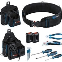 Bosch Cintura porta attrezzi e set di attrezzi professionale, Fascia dello strumento Nero