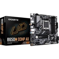 GIGABYTE B650M D3HP AX Scheda madre - AMD Ryzen serie 9000, VRM a 5+2+2 fasi, fino a 8000 MHz DDR5 (OC), 2xPCIe 4.0 M.2, WIFI 6E, LAN 2,5 GbE, USB 3.2 Gen 1 VRM a 5+2+2 fasi, fino a 8000 MHz DDR5 (OC), 2xPCIe 4.0 M.2, WIFI 6E, LAN 2,5 GbE, USB 3.2 Gen 1, AMD, Socket AM5, AMD Ryzen 7000 Series, AMD Ryzen 8000 Series, AMD Ryzen 9000 Series, Socket AM5, DDR5-SDRAM, 256 GB