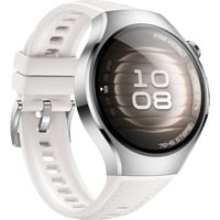 Huawei WATCH 5 3,51 cm (1.38") AMOLED 42 mm Digitale 466 x 466 Pixel Touch screen Beige GPS (satellitare), Smartwatch argento/Bianco, 3,51 cm (1.38"), AMOLED, Touch screen, GPS (satellitare), 48 g