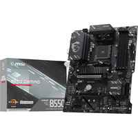 MSI B550 GAMING, Scheda madre Nero/Argento