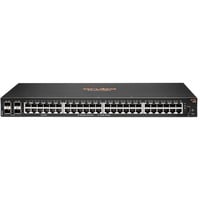 Hewlett Packard Enterprise Aruba 6000 48G 4SFP Gestito L3 Gigabit Ethernet (10/100/1000) 1U, Interruttore Gestito, L3, Gigabit Ethernet (10/100/1000), Montaggio rack, 1U
