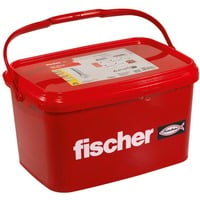 fischer Tasselli SX Plus 10x50 in secchio, Tassello grigio chiaro