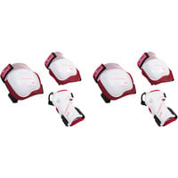 HUDORA Set di protezioni biomeccaniche Comfort, Accessori fucsia/Bianco