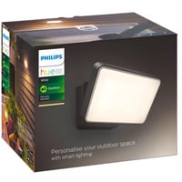 Philips Hue White Welcome Faro da Esterno, Luce LED Nero