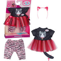ZAPF Creation BABY born® Costume da gatto 43cm, Accessori della bambola 