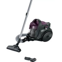 Bosch BGC05AAA1 Serie 2 Aspirapolvere senza sacco Viola viola/grigio, 700 W, A cilindro, Secco, Senza sacchetto, 1,5 L, HEPA