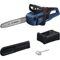 Bosch Motosega a batteria GKE 18V-40 Professional, 18 Volt, Sega a catena blu