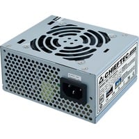 Chieftec SFX-250VS alimentatore per computer 250 W 20+4 pin ATX Argento, Alimentatore PC grigio, 250 W, 230 V, 50 Hz, 3 A, Attivo, 80 W