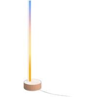 Philips Lampada da tavolo Signe gradient, Luce LED bianco/legno, Philips Hue White and Color ambiance Lampada da tavolo Signe gradient, Lampada da tavolo intelligente, Bluetooth/Zigbee, Bianco, LED, Alluminio, Legno, Lampadina/e non sostituibile/i