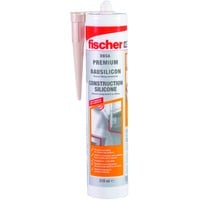 fischer Silicone da costruzione DBSA TP 310ml, Sigillante trasparente