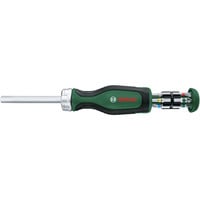 Bosch Cacciavite a cricchetto con set di punte, 13 pezzi, Set di bit verde/Nero