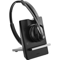 EPOS IMPACT D 30 Phone - EU Auricolare Wireless A Padiglione Ufficio Base di ricarica Nero, Headset Nero/Argento, Wireless, Ufficio, 84 g, Auricolare, Nero