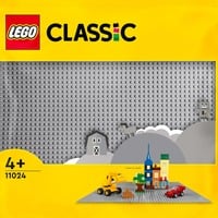 LEGO Classic Base grigia, Giochi di costruzione grigio, Set da costruzione, 4 anno/i, Plastica, 1 pz, 242 g