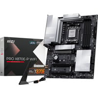 MSI PRO X870E-P WIFI scheda madre AMD X870E Socket AM5 ATX Nero, AMD, Socket AM5, AMD Ryzen 7000 Series, AMD Ryzen 8000 Series, AMD Ryzen 9000 Series, Socket AM5, DDR5-SDRAM, 256 GB