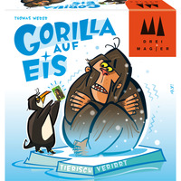 Schmidt Spiele Tre maghi: Gorilla sul ghiaccio, Gioco di carte 