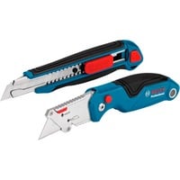 Bosch 1 600 A01 6BM Taglierino Multicolore Taglierino a lama retrattile, Coltello di tappeto blu