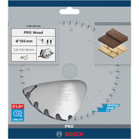 Bosch 2 608 640 602 non classificato, Lama per sega Legno, 16,5 cm, 3 cm, 2,6 mm