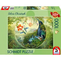 Schmidt Spiele Silvia Christoph: Yin & Yang nella foresta dei colibrì, Puzzle 