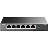 TP-Link TL-SF1006P switch di rete Non gestito Fast Ethernet (10/100) Supporto Power over Ethernet (PoE) Nero, Interruttore Non gestito, Fast Ethernet (10/100), Full duplex, Supporto Power over Ethernet (PoE)