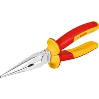 Bosch Pinza a punta fine VDE Professional, dritta 200mm rosso/Giallo