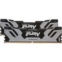 Kingston FURY FURY 32GB 8000MT/s DDR5 CL38 DIMM (Kit da 2) Renegade Silver XMP, Memoria Nero, 32 GB, 2 x 16 GB, DDR5, 288-pin DIMM