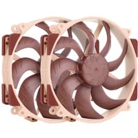 Noctua NF-A14x25r G2 PWM Sx2-PP, Ventola marrone/Beige