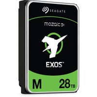 Seagate Exos M disco rigido interno 28 TB 7200 Giri/min 512 MB 3.5" SATA, Hard-disk 28 TB, 7200 Giri/min, 512 MB, 3.5", SATA