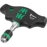 Wera Porta punte a impugnatura trasversale con funzione a cricchetto, Cacciavite Nero/Verde