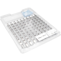 Digitus Connettori modulari per cavo rotondo, CAT 6A, schermati, 100 pezzi, Spina argento