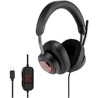 Kensington Cuffie over-ear USB-C H2000, Headset Nero, Cablato
